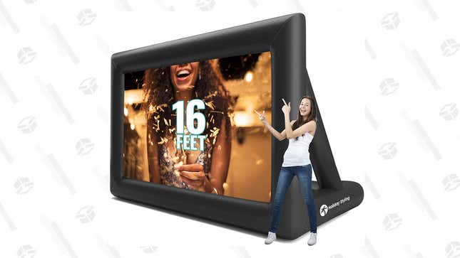 Holiday Styling Inflatable Outdoor Movie Screen | $175 | Amazon