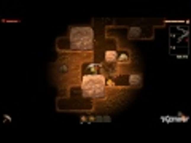 The Latest Entry In The Pantheon Of Mining Games Has Wallrunning Robots
