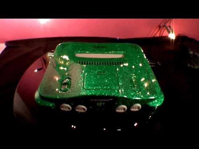 Rupees Aren't As Sparkly As This Custom N64