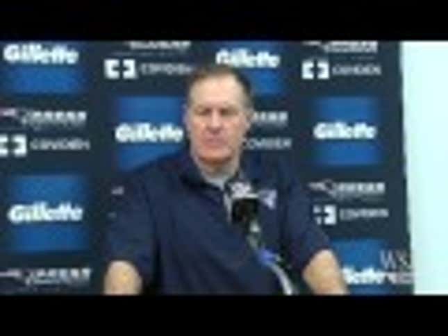 <em>Wall Street Journal</em>: Bill Belichick Smiled Seven Times This Season