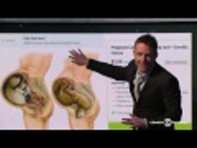 Comedian Chris Hardwick Mocks TV Censorship with Pregnant Cat Lady Card