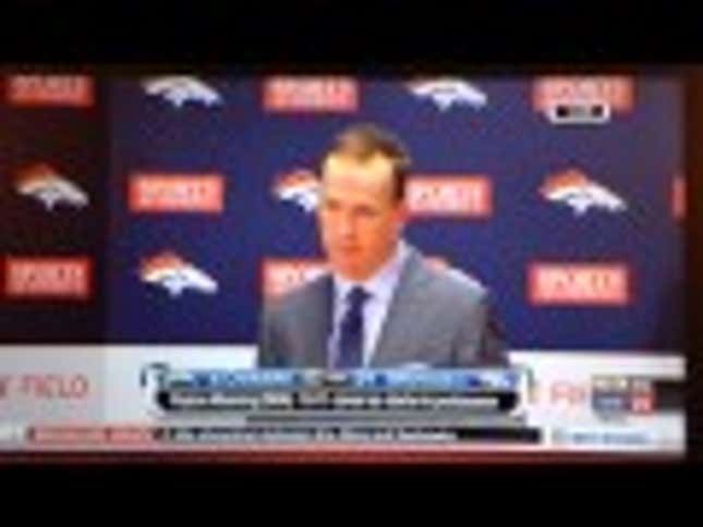 Peyton Manning Just Wants A Bud Light