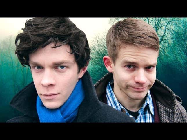 Holmes And Watson Harmonize in <em>Sherlock: The Musical</em>