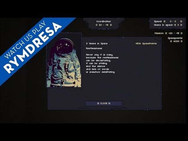 A Game That Captures The Majesty of Space