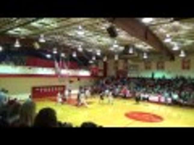 Potential Game-Winning Shot Sits On The Rim...<em>Forever</em>