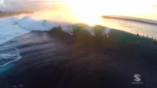 Surfing Footage Shot By A Drone Justifies The Existence Of Drones