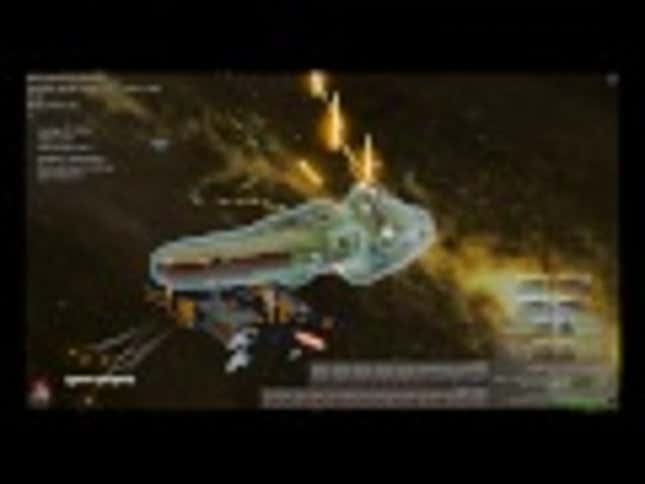 Impressive Tech Demo Pits 10,000 Spaceships Against Each Other
