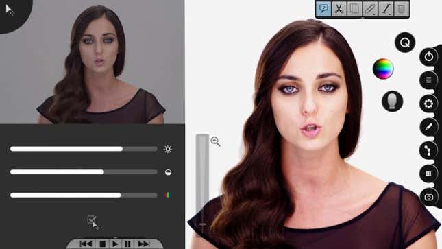 Our Real-Time Digital Retouching Future Looks Mental