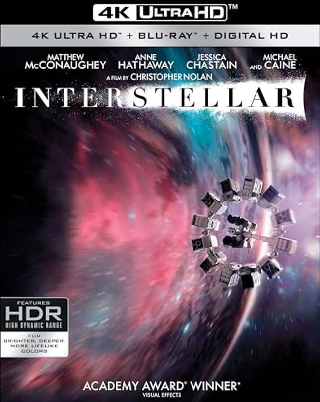 Image for article titled Interstellar (4K UHD + Blu-ray + Digital), Now 21% Off