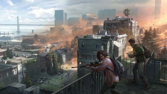 Concept art shows The Last Of Us Online.