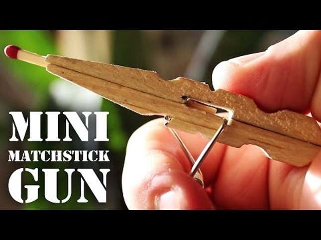 From Clothespin To Pocket Pistol In Just A Few Steps