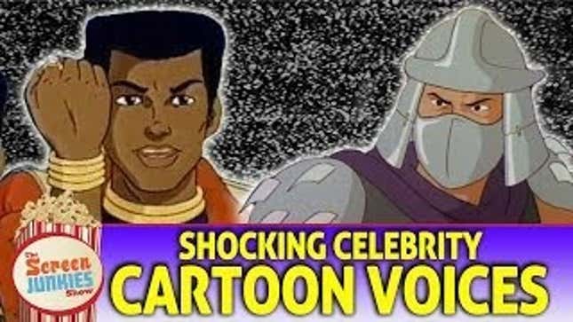 The Celebrities Behind These Cartoon Characters Might Surprise You