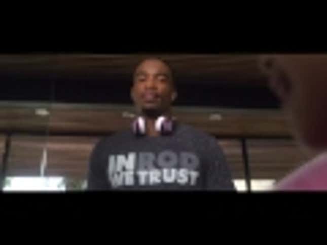 Rod Streater Made A Beats By Dre Parody