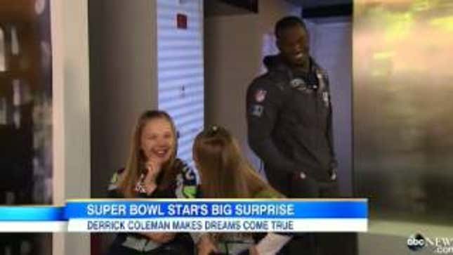 Deaf NFL Player Surprises Girls Who Wrote Him Adorable Note