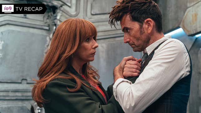 Image for article titled On Doctor Who, David Tennant and Catherine Tate Are Literally Everything