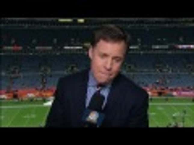 Let's All Watch Bob Costas Make Weird Faces For Two Minutes