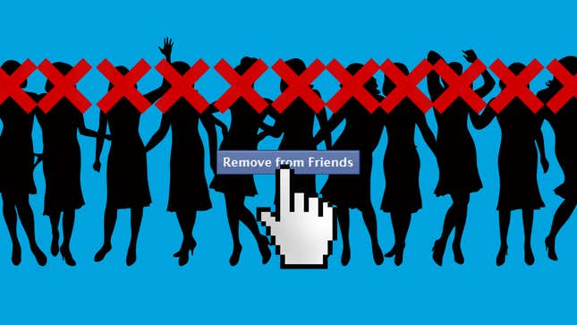 Image for article titled The Lady's Guide to Banishing Your Toxic Female Friends on Facebook