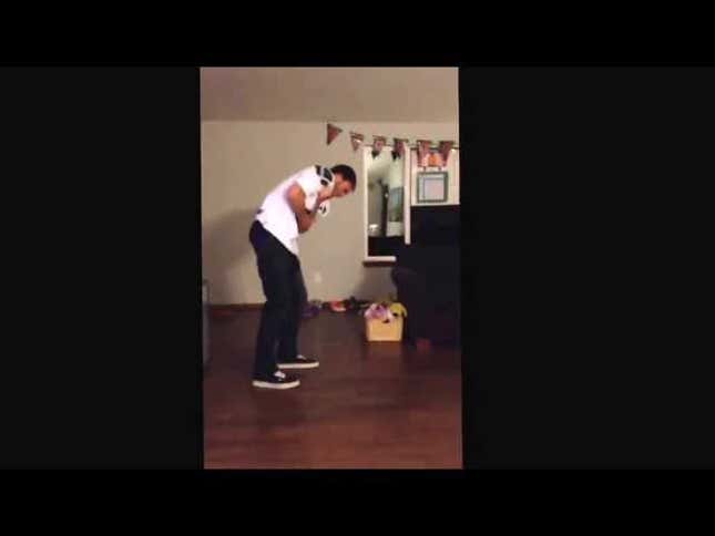 Dancing Seahawks Fan Powers Through The Pain To Keep Celebrating