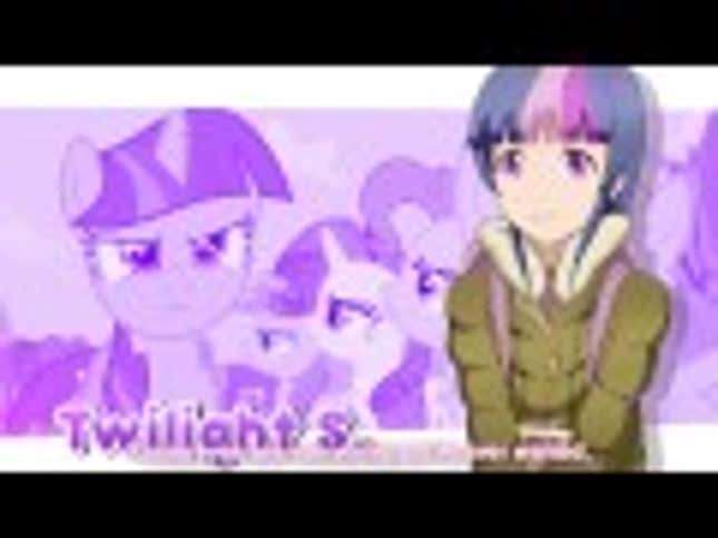 Human My Little Ponies Are Slightly More Tolerable In Anime Form