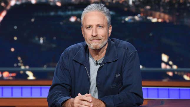 Stewart appeared on The Late Show with Stephen Colbert in 2019.