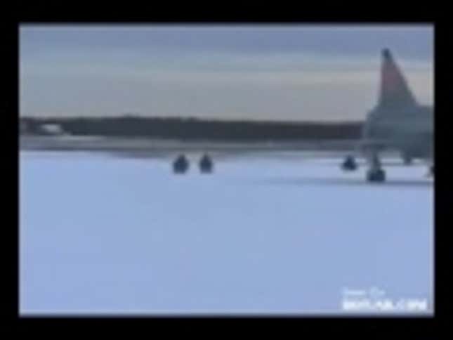 Swedish Air Force Fighter Jet Sledding, Your Argument Is Invalid