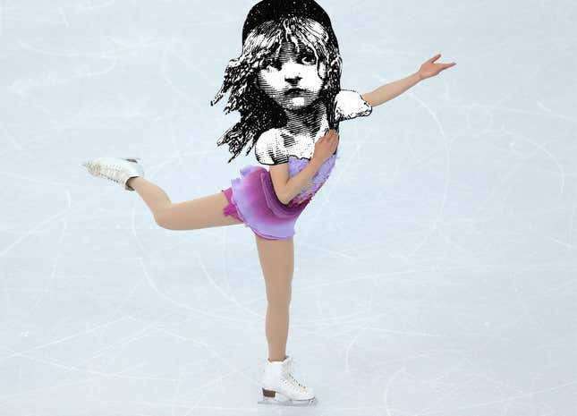 Image for article titled Why Does Every Olympian Skate To Les Misérables?