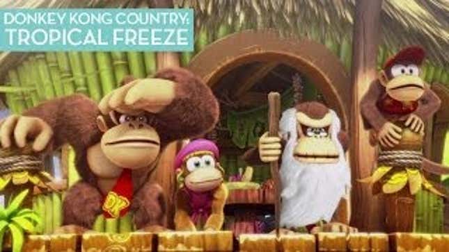 Watch Us Play the New <em>Donkey Kong Country</em>