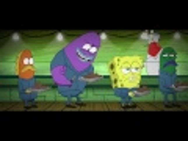 A <em>Watchmen</em> Cartoon That Stars Spongebob Characters. I...What?