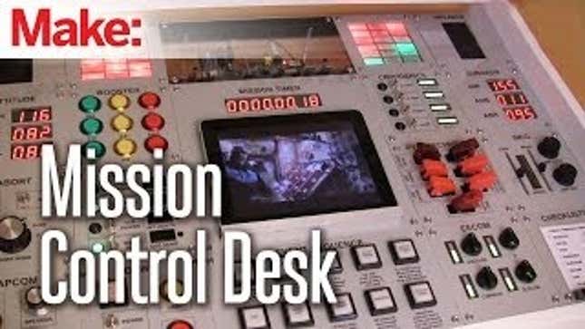 Amazing Dad Builds Elaborate Mission Control Center For His Kid