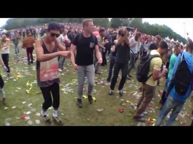 I Can't Stop Laughing at These Ravers Dancing to <em>Benny Hill</em>