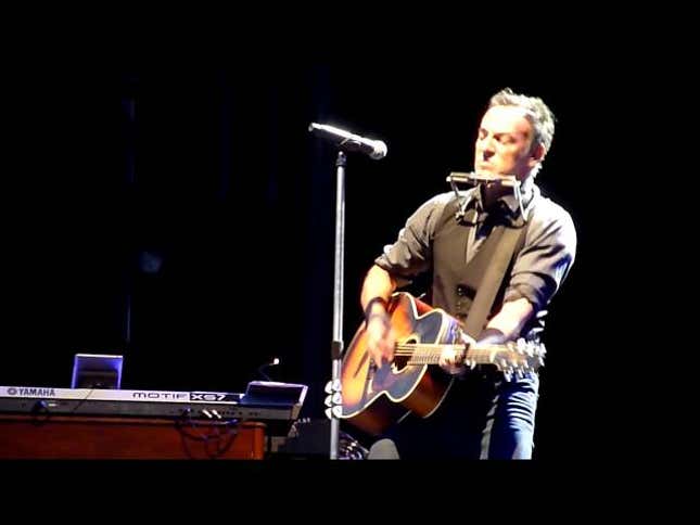 Springsteen Does Excellent Cover of 'Royals,' Kind of Knows the Lyrics