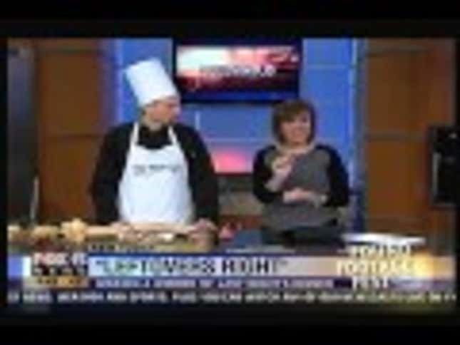 Fake Chef Tricks Local News Teams Into Eating Disgusting Food