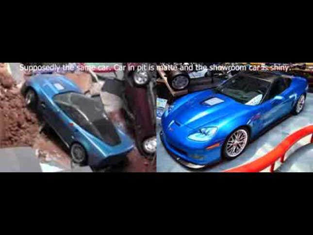 The Corvette Museum Sinkhole Was A Hoax Says Very Sane Internet Man