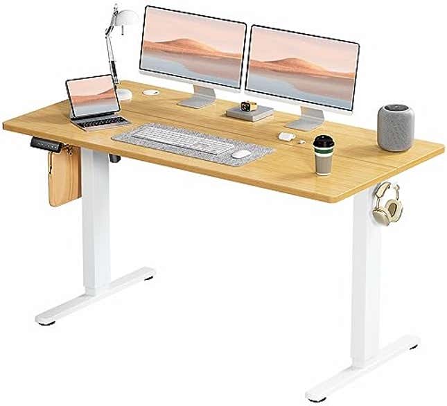 Image for article titled Supercharge Your Work from Home Setup with SMUG Standing Desk, 35% Off