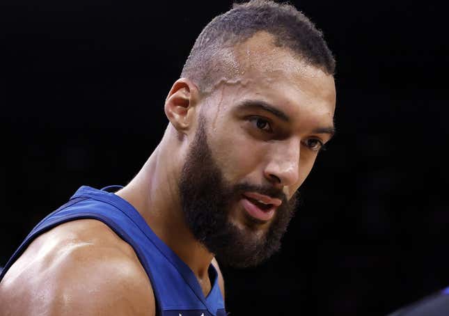 Image for article titled NBA Player Rudy Gobert Reveals a Dark Family Story