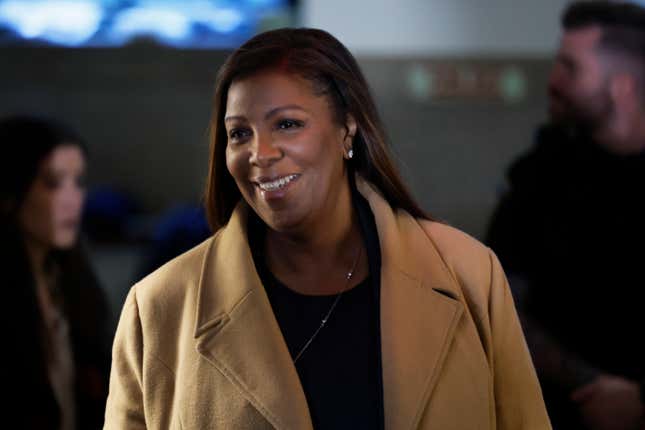 Trump Lashes Out at Letitia James for 