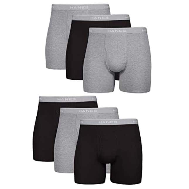 Image for article titled Hanes Men&#39;s Boxer Soft Breathable Cotton ComfortFlex Waistband, Now 18% Off