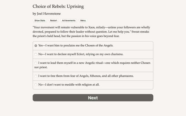 Choice of Rebels: Uprising Screenshots and Videos Kotaku Choice of Rebels: Uprising Screenshots and Videos Kotaku