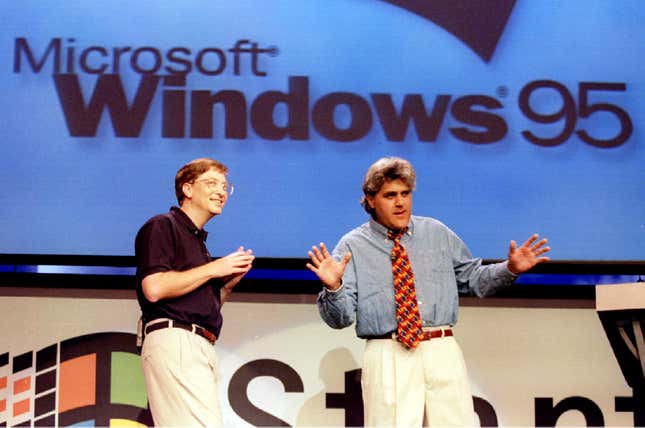 Image for article titled Photos: Scenes from the worldwide frenzy of Microsoft’s Windows 95 release