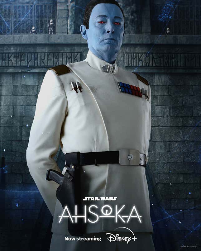 New Ahsoka Star Wars Character Posters Thrawn Ezra 