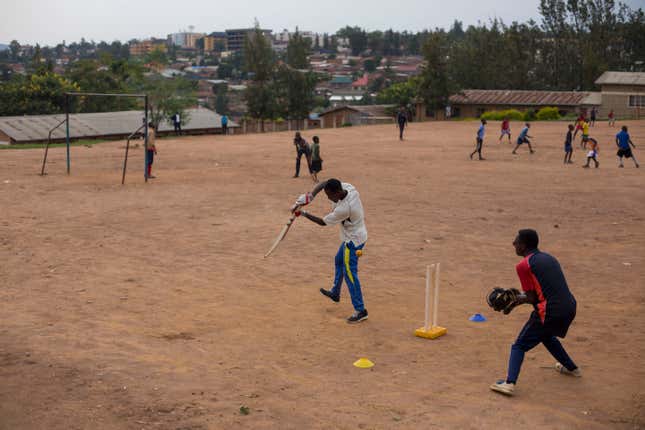 Cricket in Rwanda is battling with the established mainstream sports, namely football.