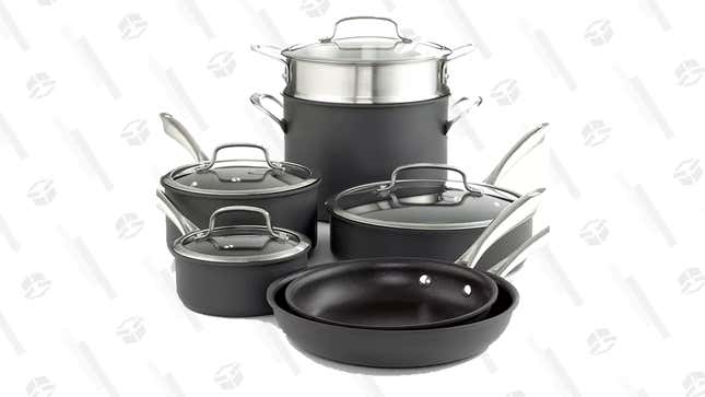 Cuisinart Hard-Anodized 11-Pc. Cookware Set | $250 | 30% Off | Macy’s | Promo Code: FRIEND