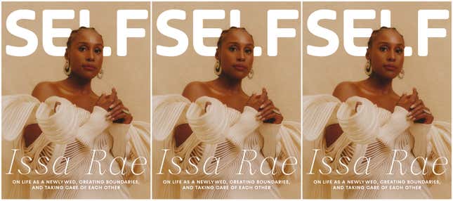 Image for article titled In Her First Interview as a Newlywed, Issa Rae Advocates for Self-Care