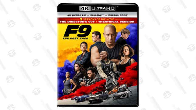 F9: The Fast Saga 4K UHD Blu-ray | $10 | Amazon