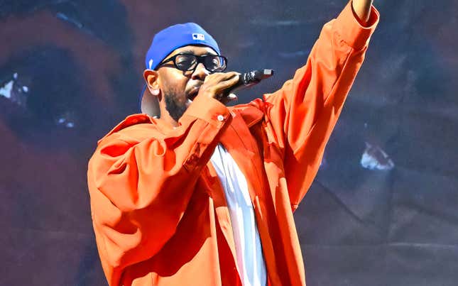 Kendrick Lamar performs during the 2023 Governors Ball Music Festival at Flushing Meadows Corona Park on June 11, 2023 in New York City. 