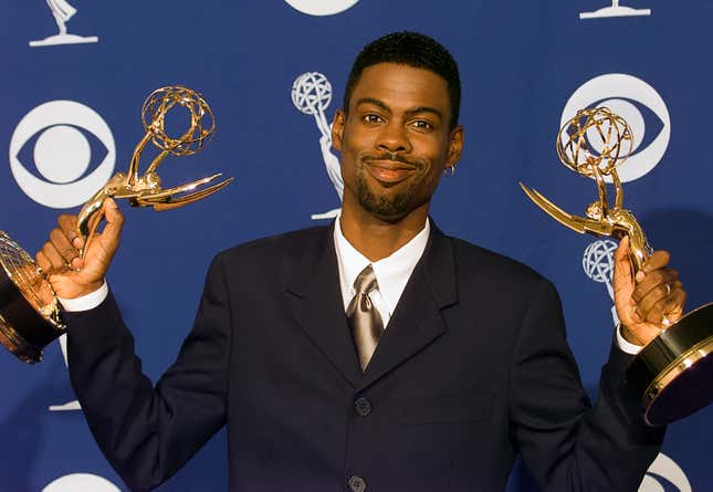 Chris Rock at the Emmy Awards Show, September 8,1996 in Pasadena, California.