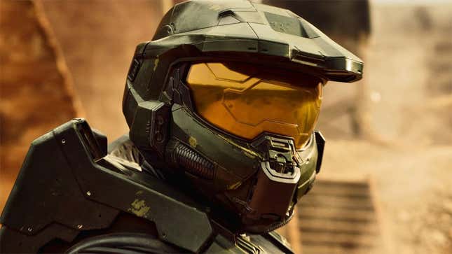 بابلو شرايبر في دور الرئيس الرئيسي في Halo من Paramount+.