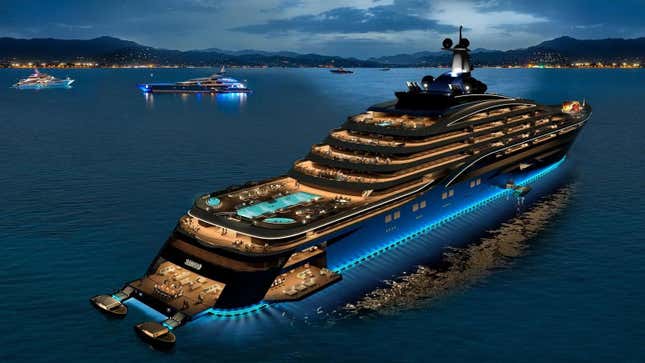 Image for article titled The Largest Yacht In The World Will Launch In 2024