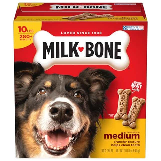 Image for article titled Milk-Bone Original Dog Treats Biscuits for Medium Dogs, Now 11% Off