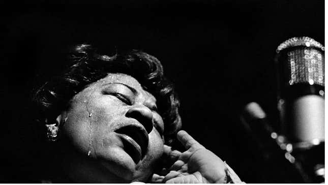 Ella Fitzgerald in performance from the Netflix documentary on her life. 